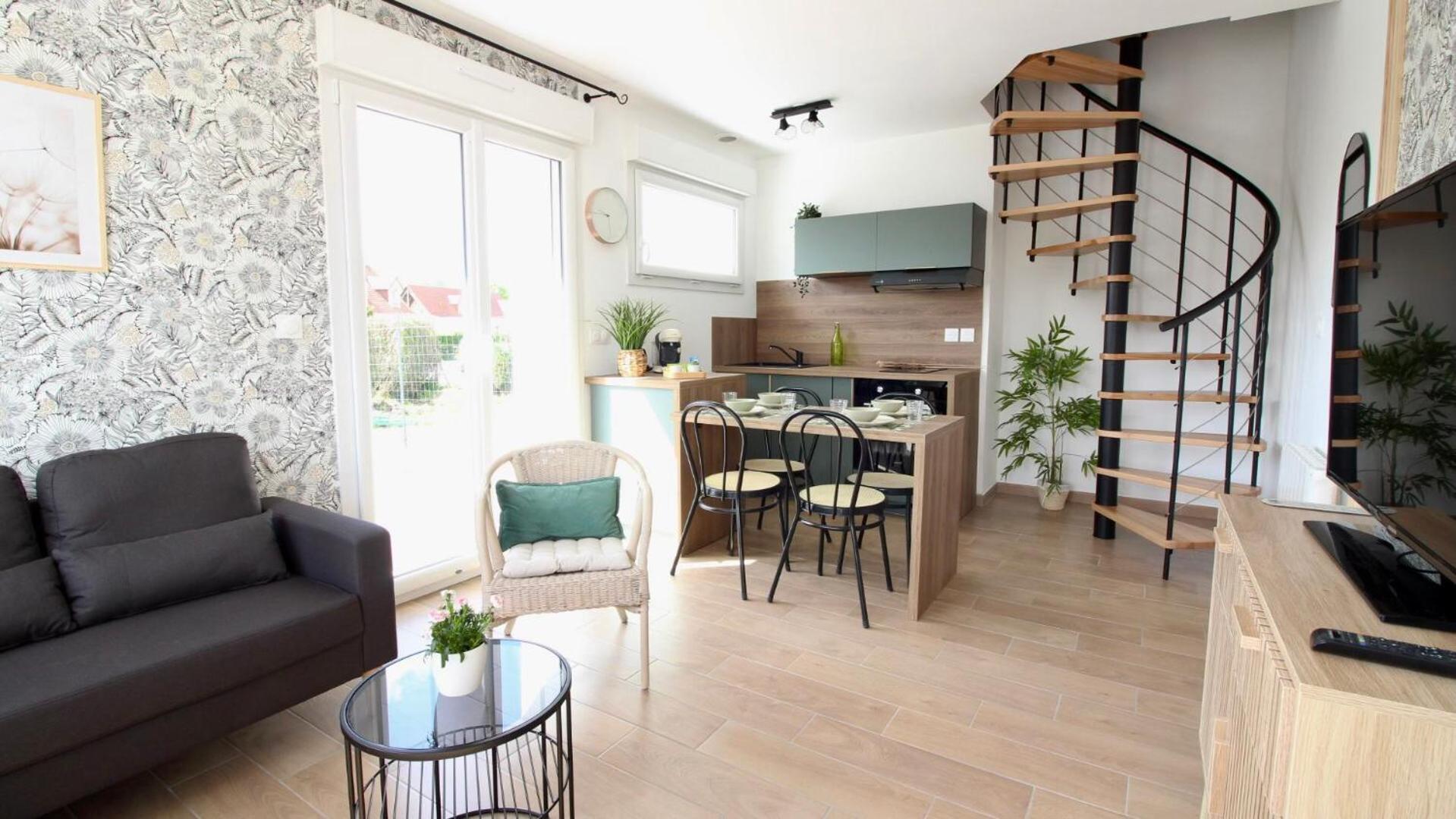 Joli Appartement En Duplex Neuf A Saint-Josse Buitenkant foto